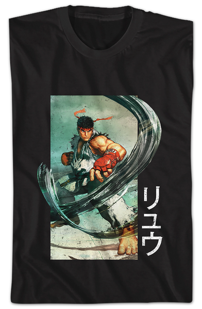 Ryu Dragon Punch Street Fighter T-Shirt