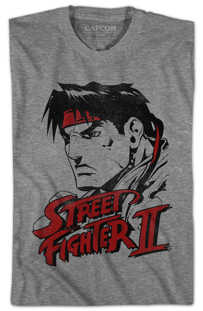 Ryu Sketch Street Fighter T-Shirt