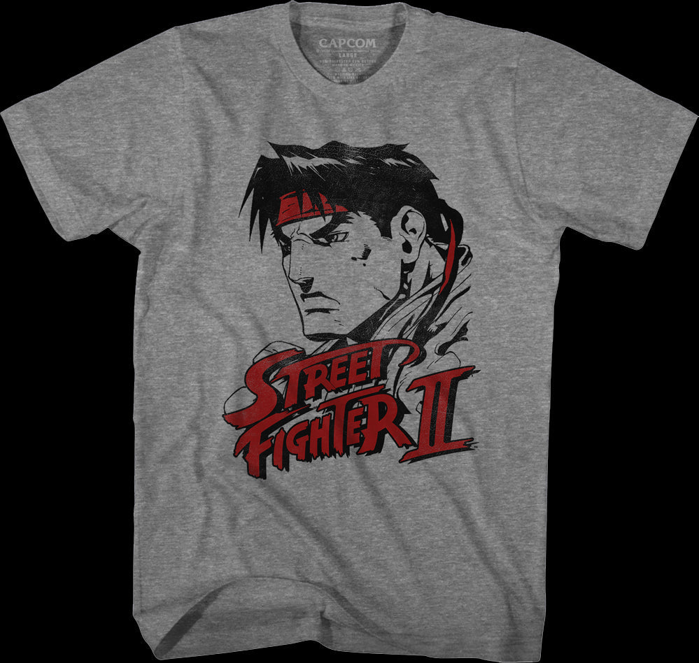 Ryu Sketch Street Fighter T-Shirt