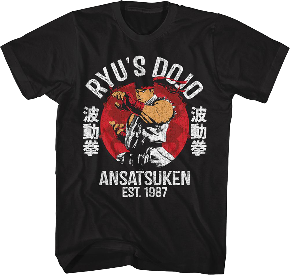 Ryu's Dojo Street Fighter T-Shirt