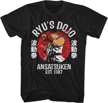 Ryu's Dojo Street Fighter T-Shirt