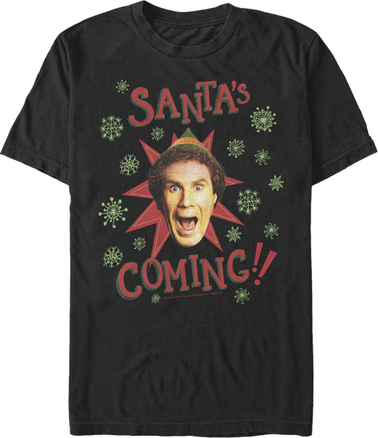 Santa's Coming Elf T-Shirt