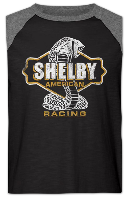Shelby Racing Raglan Baseball Shirt