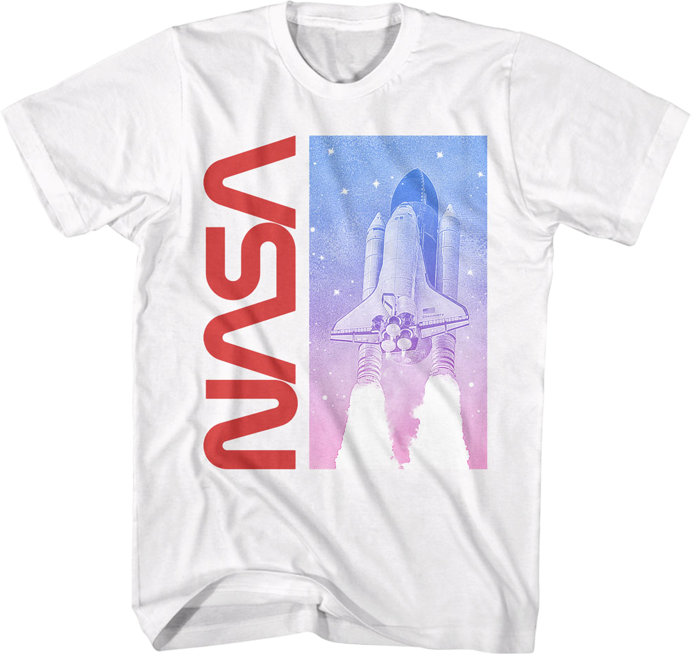 Shuttle In Flight NASA T-Shirt