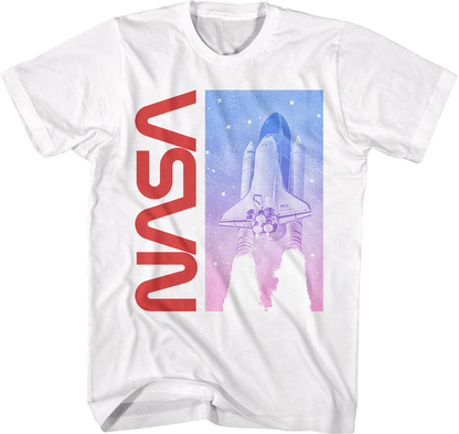 Shuttle In Flight NASA T-Shirt