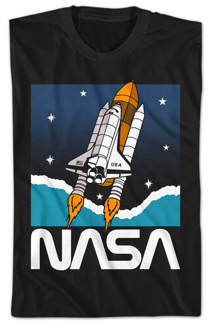 Shuttle In Space NASA T-Shirt