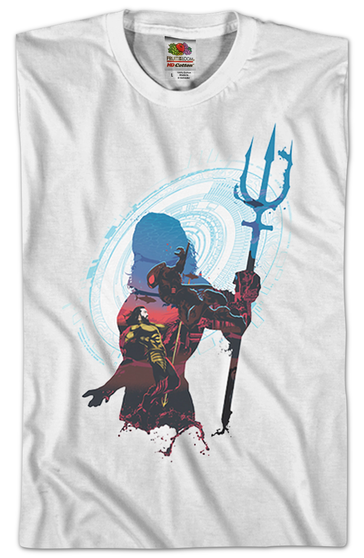 Silhouette Aquaman T-Shirt