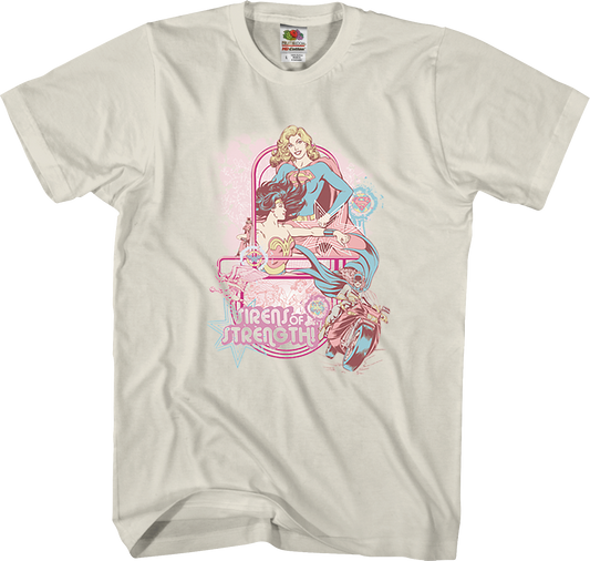 Sirens of Strength DC Comics T-Shirt