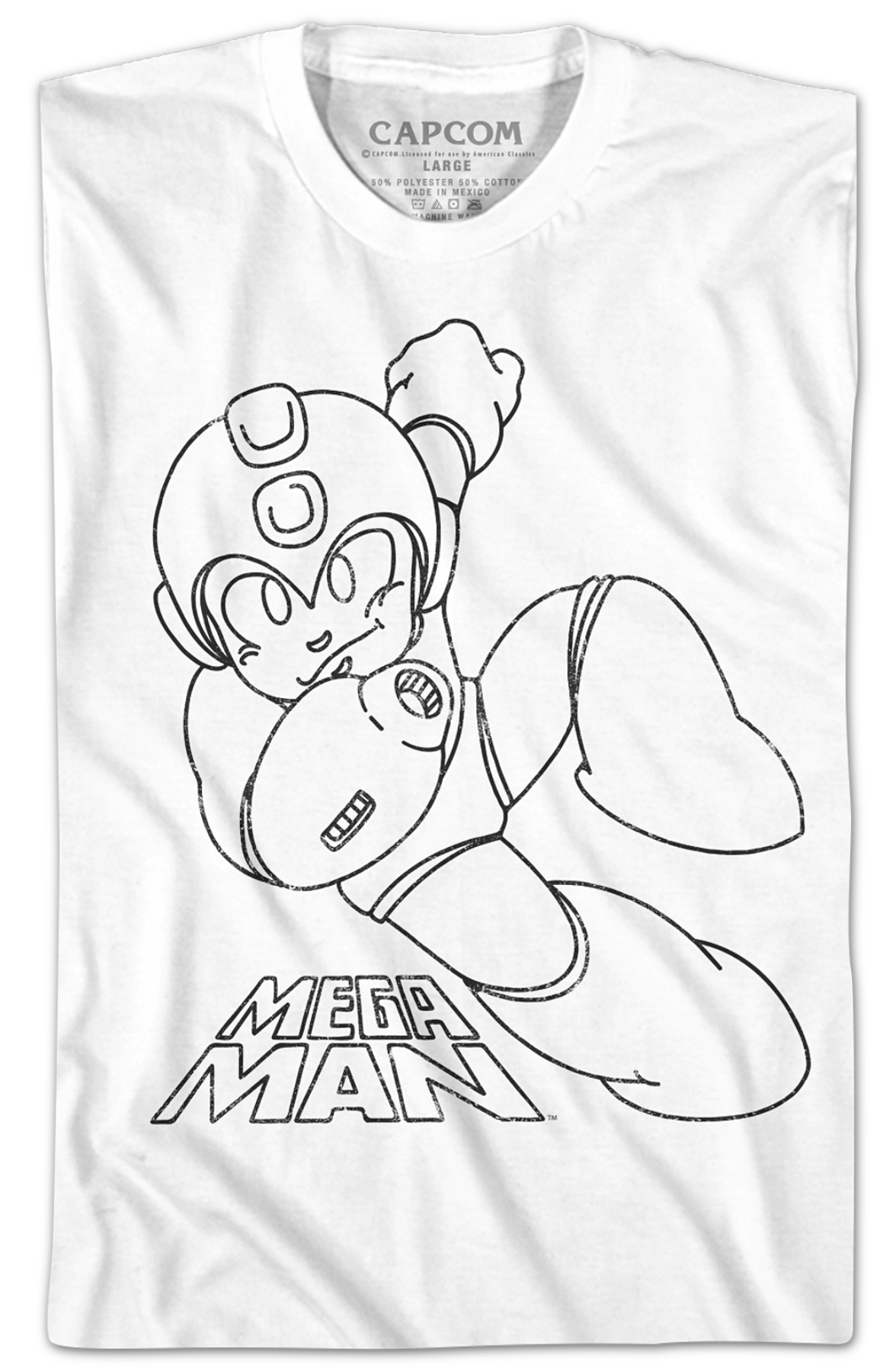 Sketch Mega Man T-Shirt