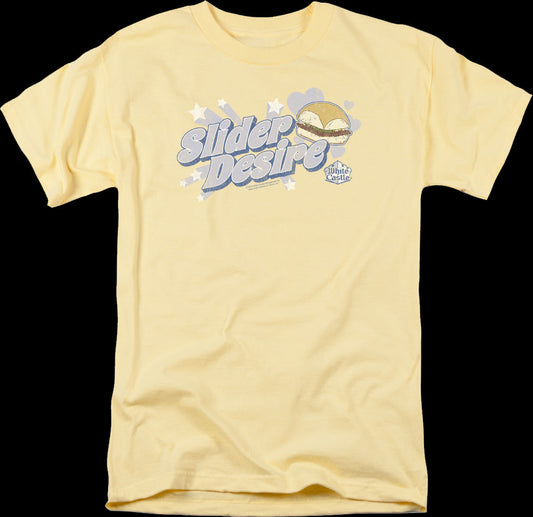 Slider Desire White Castle T-Shirt