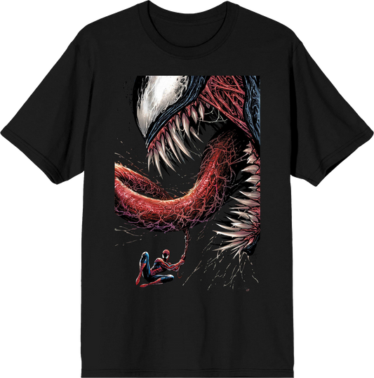 Spider-Man Battles Venom Marvel Comics T-Shirt