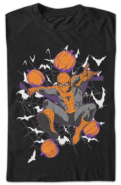 Spider-Man Halloween Marvel Comics T-Shirt