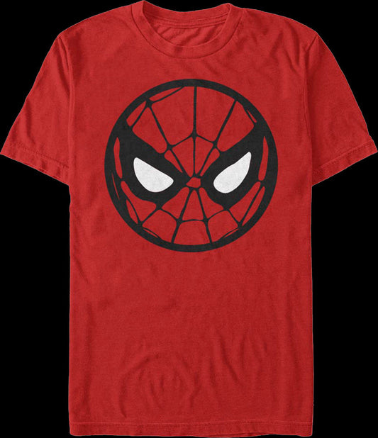 Spider-Man Mask Logo Marvel Comics T-Shirt