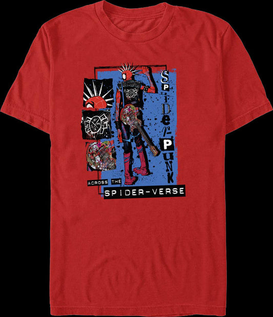 Spider-Punk Across The Spider-Verse Marvel Comics T-Shirt