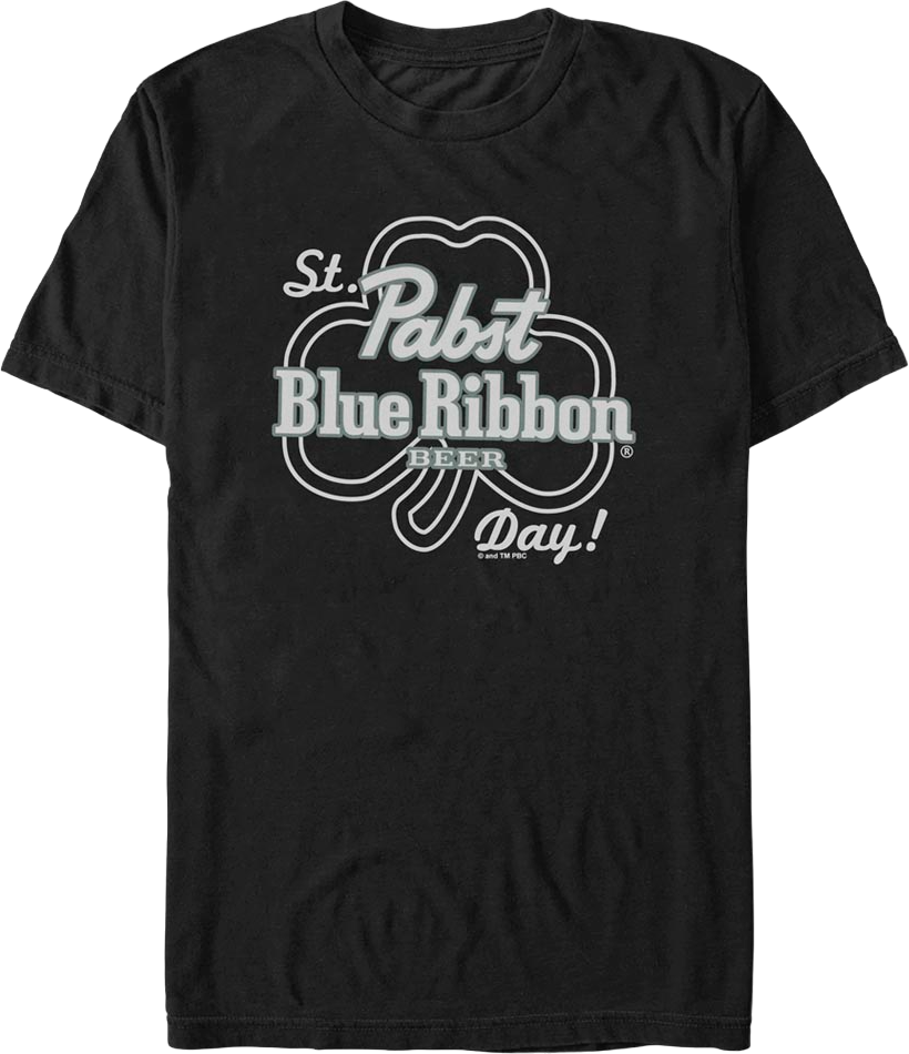 St. Pabst Blue Ribbon Day Pabst T-Shirt