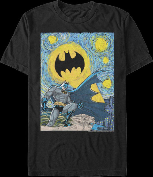 Starry Dark Knight Batman DC Comics T-Shit