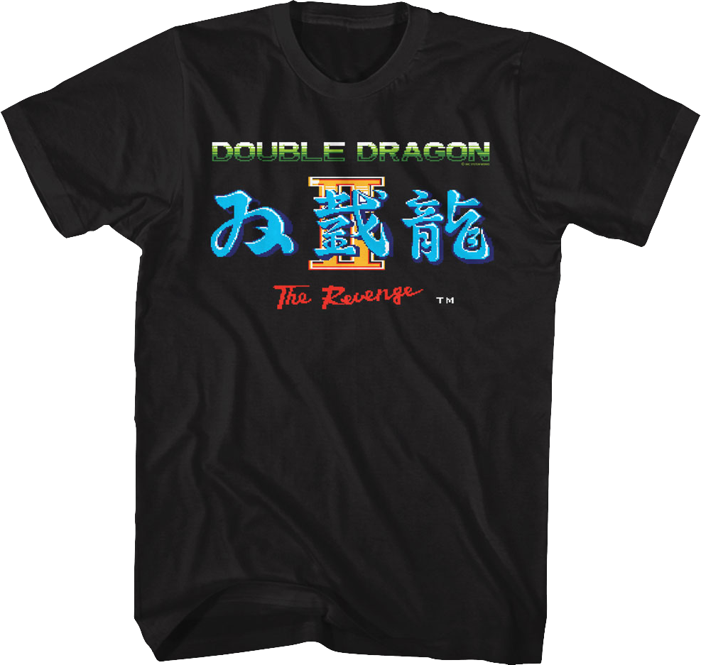 Start Screen Double Dragon II: The Revenge T-Shirt