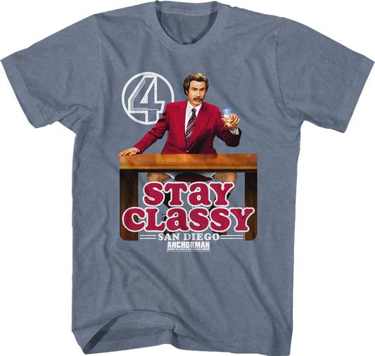 Stay Classy San Diego Anchorman T-Shirt