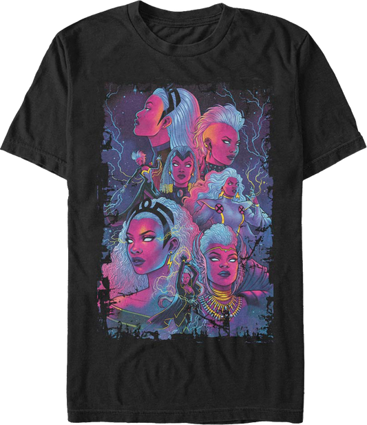 Storm Collage X-Men T-Shirt