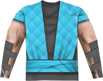 Sub-Zero Costume Mortal Kombat Long Sleeve Shirt