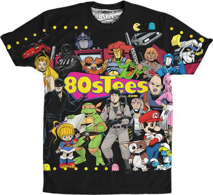 Sublimated 80sTees All-Stars Shirt