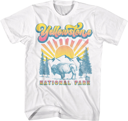 Sunset Yellowstone National Park T-Shirt