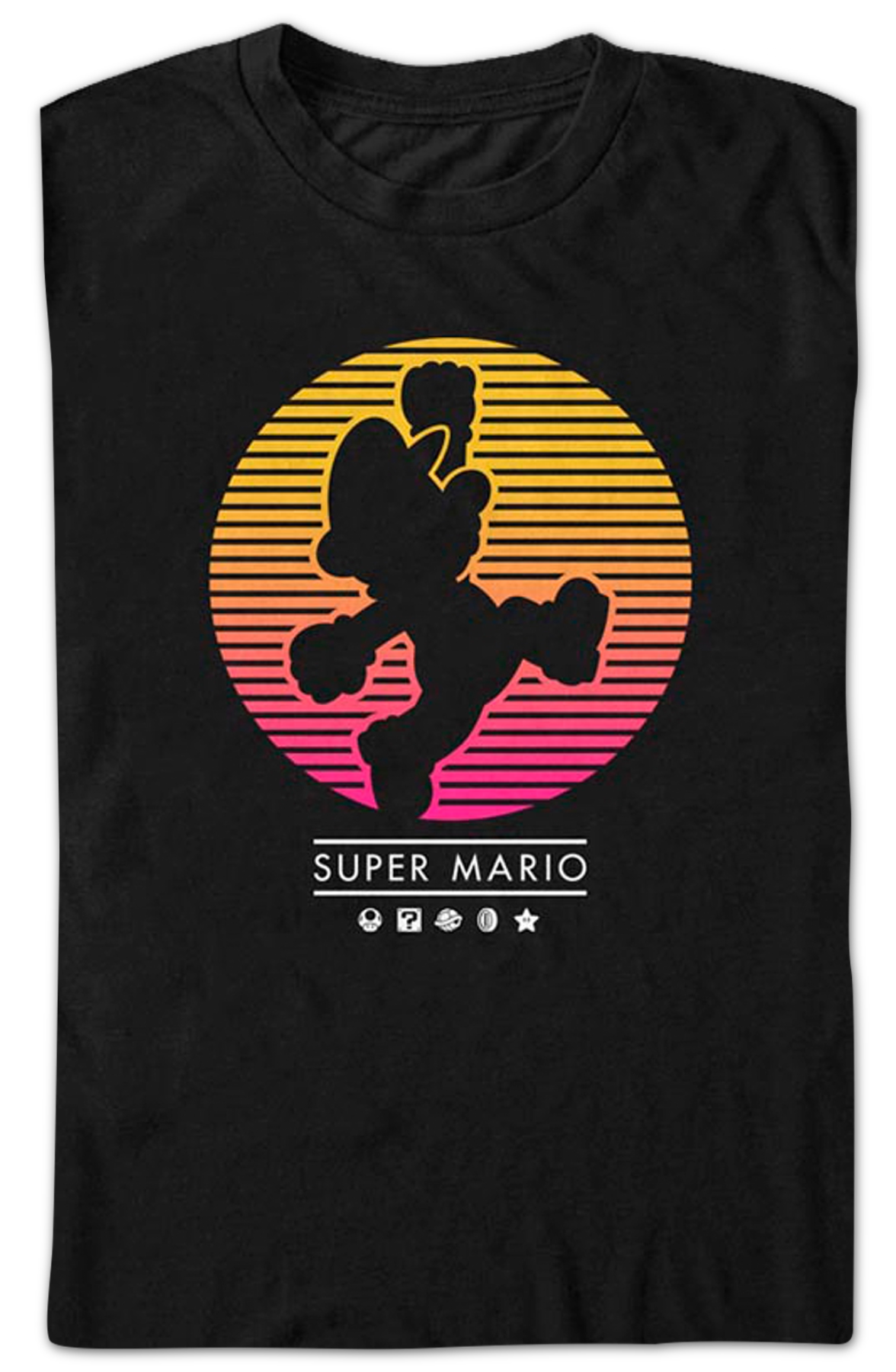 Super Mario Silhouette Nintendo T-Shirt