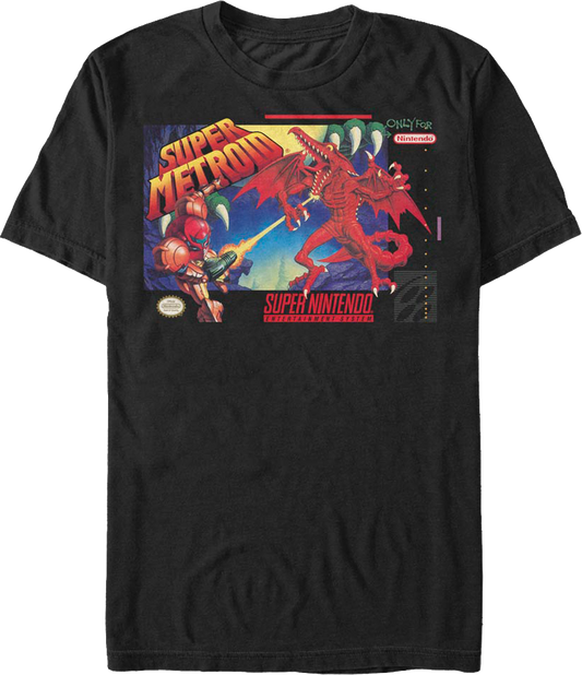 Super Metroid Cartridge Art Nintendo T-Shirt