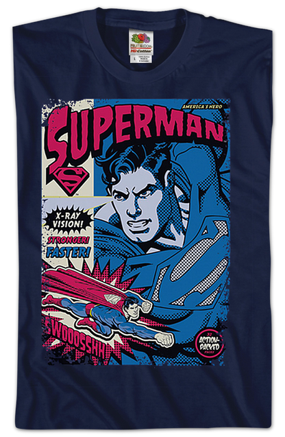 Superman Action-Packed DC Comics T-Shirt