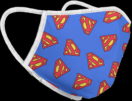 Superman Logo DC Comics Face Mask