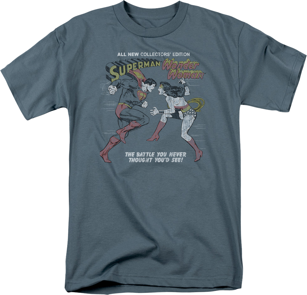 Superman vs. Wonder Woman DC Comics T-Shirt