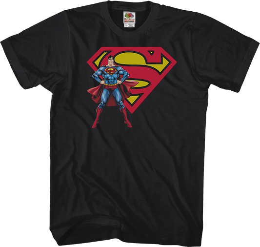 Superman With Logo DC Comics T-Shirt