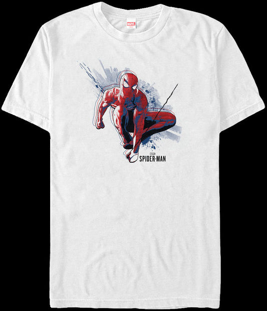 Swinging Spider-Man T-Shirt