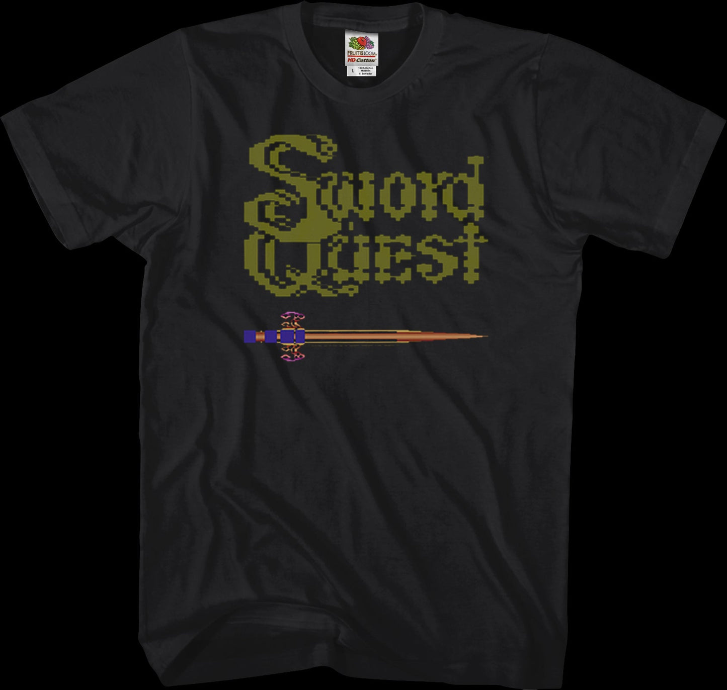 Swordquest Start Screen Atari T-Shirt