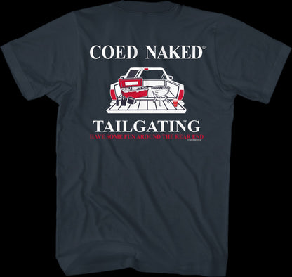 Tailgating Coed Naked T-Shirt