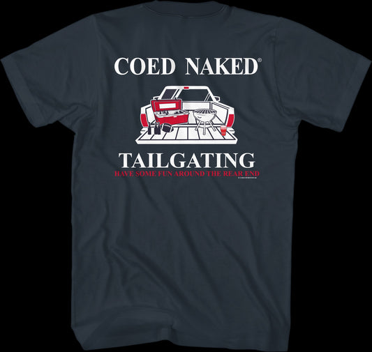 Tailgating Coed Naked T-Shirt