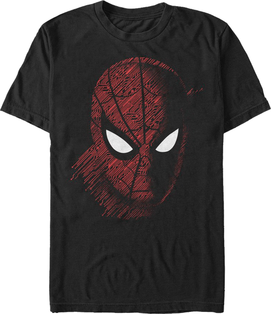 Tech Portrait Spider-Man T-Shirt