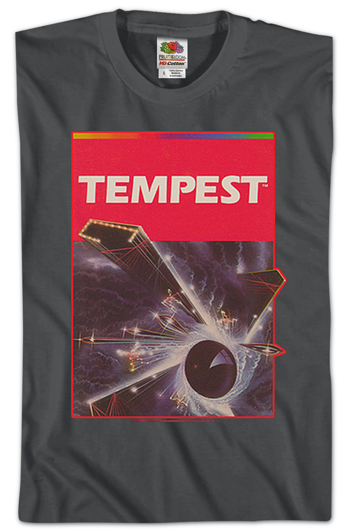 Tempest Cartridge Art Atari T-Shirt