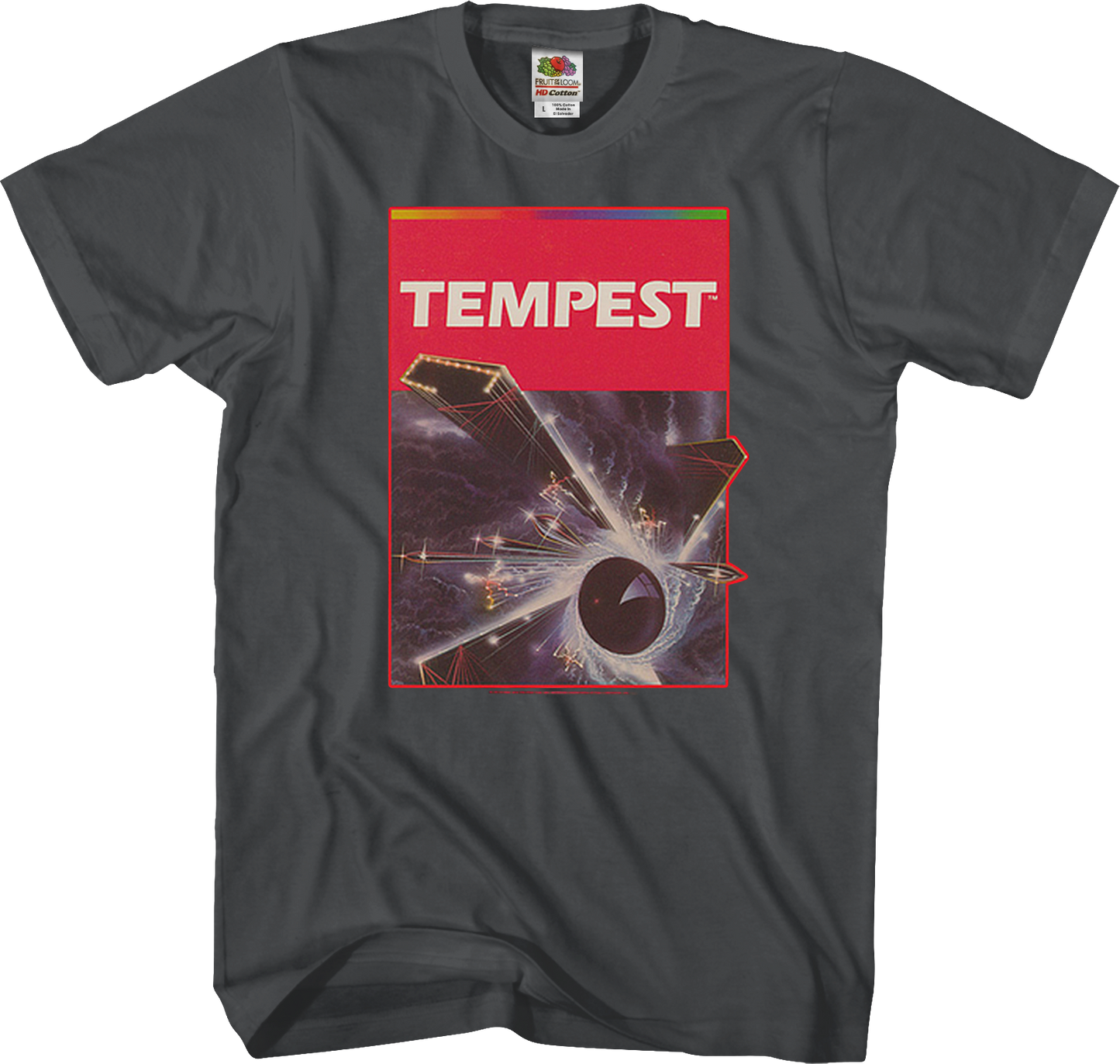 Tempest Cartridge Art Atari T-Shirt