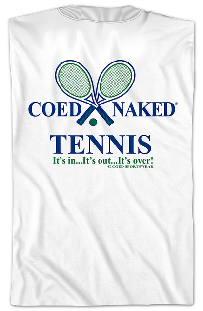 Tennis Coed Naked T-Shirt