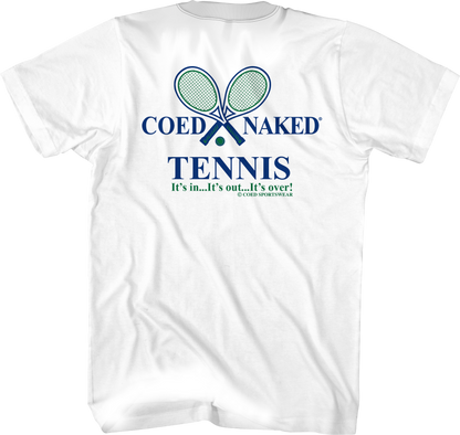 Tennis Coed Naked T-Shirt
