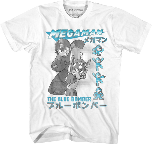 The Blue Bomber Mega Man T-Shirt