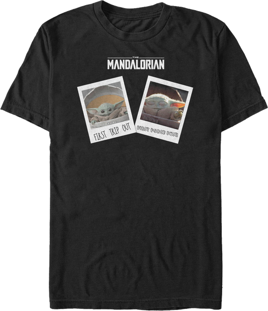 The Child Polaroids Star Wars The Mandalorian T-Shirt