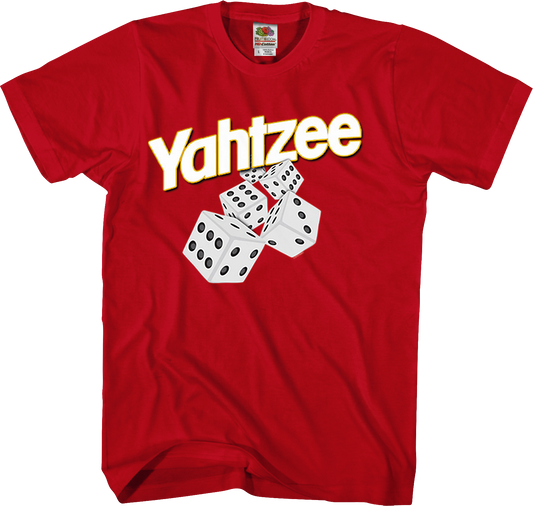 The Fun Game That Makes Thinking Fun Yahtzee T-Shirt