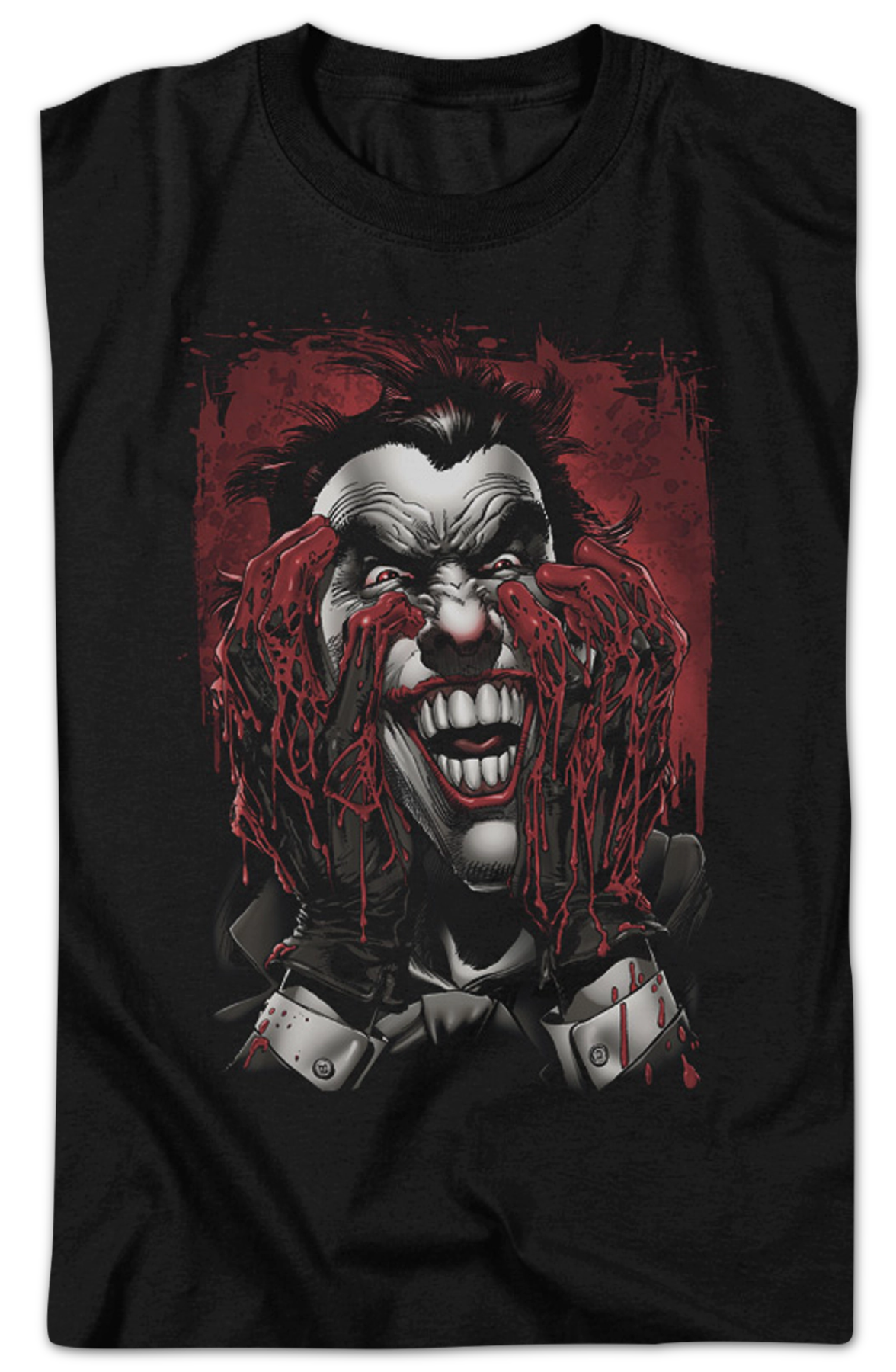 The Joker's Bloody Hands DC Comics T-Shirt