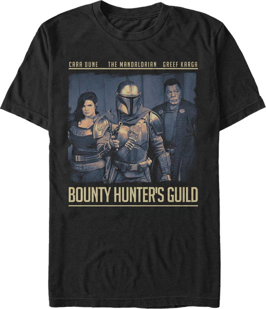 The Mandalorian Bounty Hunter's Guild Star Wars T-Shirt