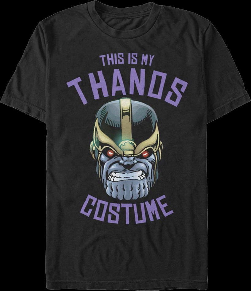 This Is My Thanos Costume Marvel Comics T-Shirt