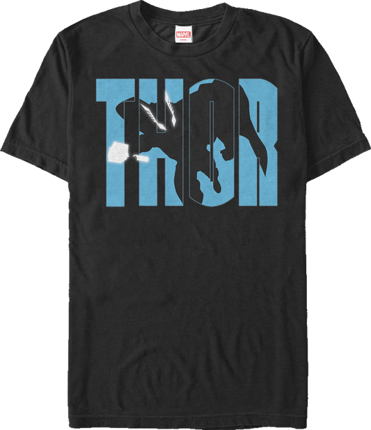 Marvel Thor Block Letters T-Shirt