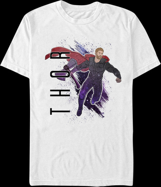 Thor Painting Avengers Endgame T-Shirt