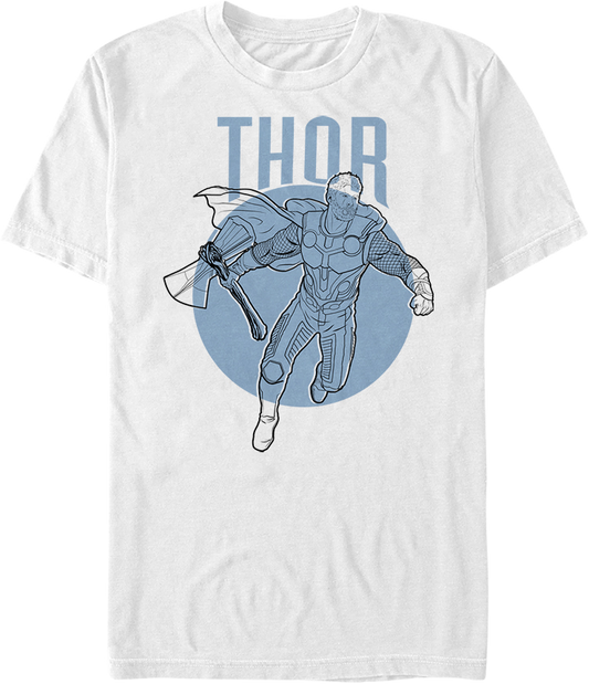 Thor Sketch Avengers Endgame T-Shirt